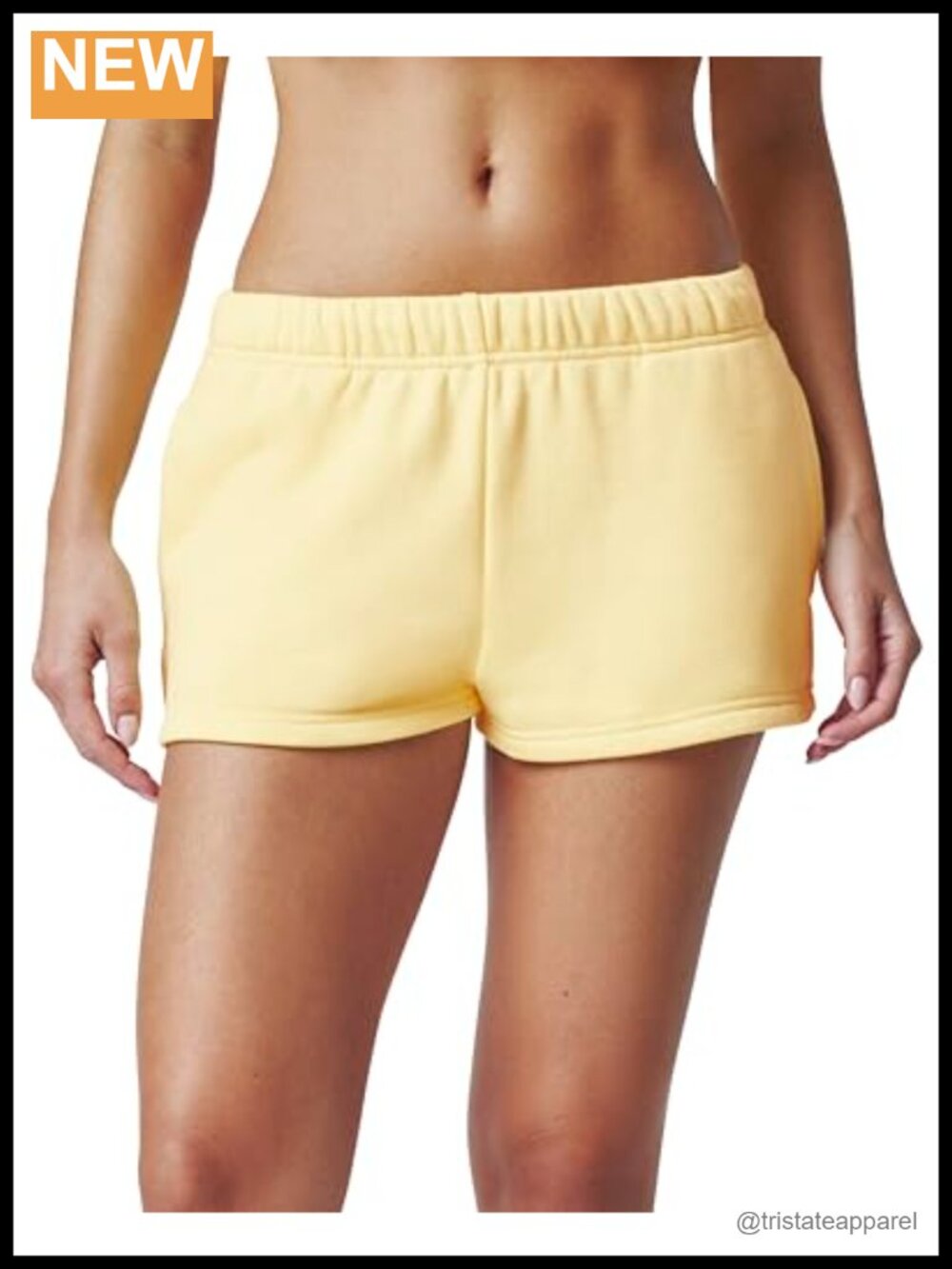 Cozy Crush Sweat Shorts with Pockets & Drawstring Casual Lounge Mid Rise